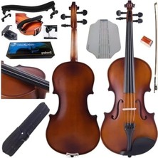 Ulu Pazarlama Mat Keman Seti, Yetişkinler Için Tam Boy 4/4 Tasarımı