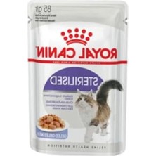 Ulu Pazarlama Royal Canin 8 Adet Sterilised Kısır Kedi Yaş Maması 85 gr