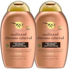 Ulu Pazarlama Ogx Brezilyalı Keratin Terapisi Şampuanı, 385 Ml, 2'li Paket