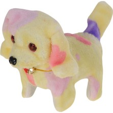 Hak-İş Oyuncak Sesli Hareketli Işıklı Sevimli Peluş Köpek Oyuncak