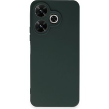 Freedom Storee Xiaomi Redmi 13 4g Kılıf First Silikon - Koyu Yeşil