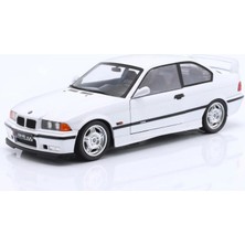 Solido 1:18 Ölçek 1995 Bmw E36 M3 Lightweight Coupe Plain Body Diecast Metal Minyatür Model Araba 25CM