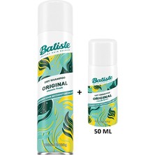 Batiste Original Kuru Şampuan 200 ml + 50 ml – Seyahat Boy Avantaj Seti