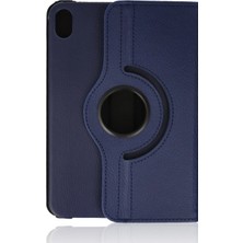 Freedom Storee Apple Ipad Mini 6 Kılıf 360 Tablet Deri Kılıf - Lacivert