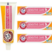 Arm & Hammer Sensitive Care Diş Macunu 125 G X3 Adet Set – Hassas Dişler Için Günlük Koruma