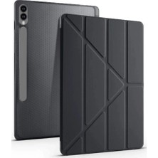 Freedom Storee Samsung Galaxy X510 Tab S9 Fe 11 Kılıf Kalemlikli Mars Tablet Kılıfı - Siyah