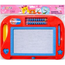 Kette Plastik 30 cm Büyük Boy Silinebilir Yazı Tahtası Abaküslü – Eğitici Çizim ve Yazı Tahtası (Kalemli)