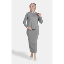 İNVEE Tunik 5879 Gri