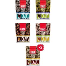 Züber Lokma Şöleni 96g x 6 Adet (Hindistan Cevizi, Antep Fıstığı, Fındık, Limon, Kakao)