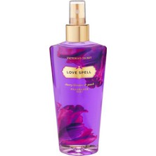 Victoria's Secret Love Spell 250 ml Kadın Vücut Spreyi Çiçek ve Şeftali Aromasıyla Ferahlatıcı