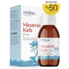 Fıtrina Minatrin Kids Çocuklar İçin Çinko, B Vitaminleri, Magnezyum ve Selenyum İçeren Takviye Edici Gıda Sıvı Şurup 150 mL