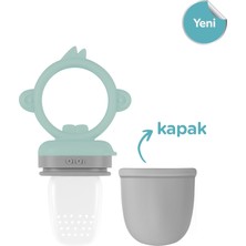 Oioi Silikon Püre Sebze ve Meyve Emziği 6+ Ay River Green