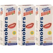 Fresh White Diş Pastası 90 Gr. - Smokers 3'lü Paket