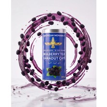American Monarch Airobazar Karadut Çayı 300 gr, Sıcak & Soğuk İçim, Gerçek Nar Taneli Doğal Meyve Çayı