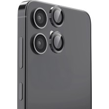 Eco Port Samsung Galaxy A06 Raze Metal Kamera Lens - Siyah