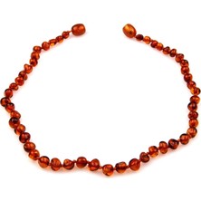 Die Grup Babyjem Kehribar Bebek Kolyesi 587 Koyu Bal