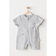 Die Grup Andywawa AC25810 Romper Little King Bebek Tulum Grey