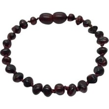 Die Grup Babyjem Kehribar Bebek Bilekliği 588 Vişne