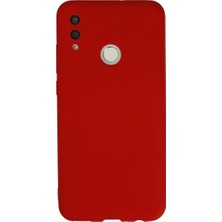 Eco Port Huawei P Smart 2019 Kılıf Nano Içi Kadife Silikon - Kırmızı