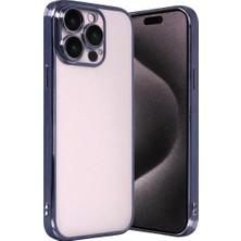 Eco Port Apple Iphone 15 Pro Max Razer Lensli Silikon - Lacivert