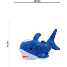 Die Grup Köpekbalığı Sesli Baby Shark Müzikli 28 cm - 1811201 - Mavi
