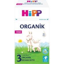 Die Grup Hipp 3 Organik Keçisütü Bazlı Bebek Devam Sütü 400 gr