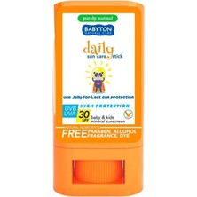 Die Grup Babyton Bebek ve Çocuklar Için Günlük Güneş Koruyucu Stick 20 gr