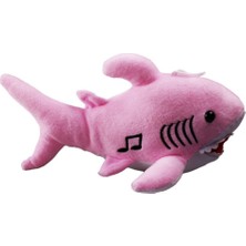 Die Grup Köpekbalığı Sesli Baby Shark Müzikli 28 cm - 1811201 - Pembe