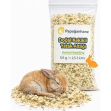 Papağanhane Doğal Kekikli Talaş Yatak Altlığı 125 G / 2,5–3 Litre Tavşan ve Kemirgen Altlığı