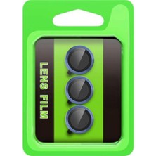 Eco Port Samsung Galaxy S25 Fe Raze Metal Kamera Lens - Lacivert