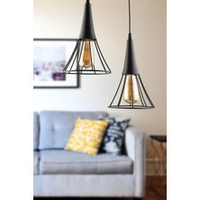 Begüsa Havana 2'li Avize Siyah