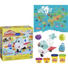 Die Grup Play Doh Starters Eğlenceli Uçak Oyunu F8804