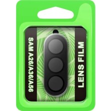 Eco Port Samsung Galaxy A26 Raze Metal Kamera Lens - Siyah
