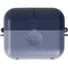 Eco Port Apple Airpods 3 (3.nesil) Basmalı Kılıf - Mavi-Lacivert