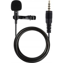 Eco Port 3.5mm Jak 1.5 Metre Double Mikrofon - Siyah