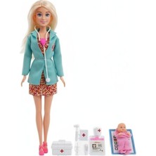 Die Grup Aksesuarlı Model Bebek Doktor Seti - 115225A