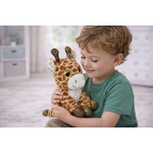 Die Grup Peluş Cam Gözlü Hayvanlar 25 cm - Zürafa