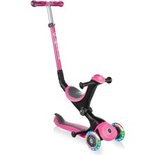 Die Grup Globber Go Up Deluxe Scooter (Işıklı) Pembe