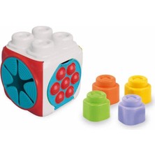 Die Grup Clementoni Baby Soft Clemmy Yumuşak Blok Duyusal Küp 17902