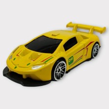 Die Grup Metal Mini Arabalar 8 cm - Sarı - 1