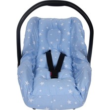 Die Grup Sevi Bebe Bel Destekli Ana Kucağı Örtüsü Art-61 Mavi Yıldız