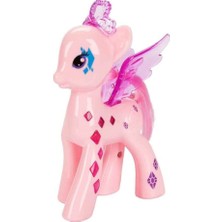 Die Grup Işıltılı Pony Figür - Işıklı Figür - Pembe