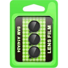 Eco Port Samsung Galaxy A24 4g Raze Metal Kamera Lens - Siyah