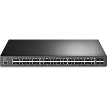 Tplınk Omada TLSG3452P 48 Port Gıgabıt L2+ 4 Port 1gb Sfp Uplınk 384W Poe Yönetilebilir Rackmount Swıtch