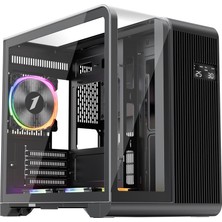 1st Player Rt5 Siyah Digital 650W 80+ Bronze 3X12CM Argb Temperli Cam USB 3.0 M-Atx Kasas