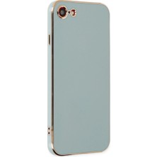 Eco Port Apple Iphone 7 Kılıf Volet Silikon - Açık Yeşil
