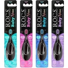 Die Grup R.o.c.s.baby Neon Ekstra Soft Diş Fırçası 0-3 Yaş