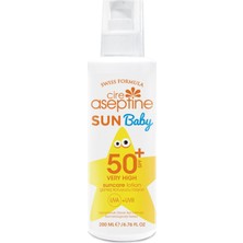 Die Grup Cire Aseptine Sun Baby Güneş Koruyucu Losyon 50 Spf 200ML