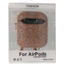 Eco Port Apple Airpods 2 (2.nesil) Spell Simli Kılıf - Rose Gold