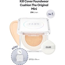 Mat Bitişli CLIO Kill Cover Founwear Cushion The Original Mini (21N Linen) SPF50+ PA+++